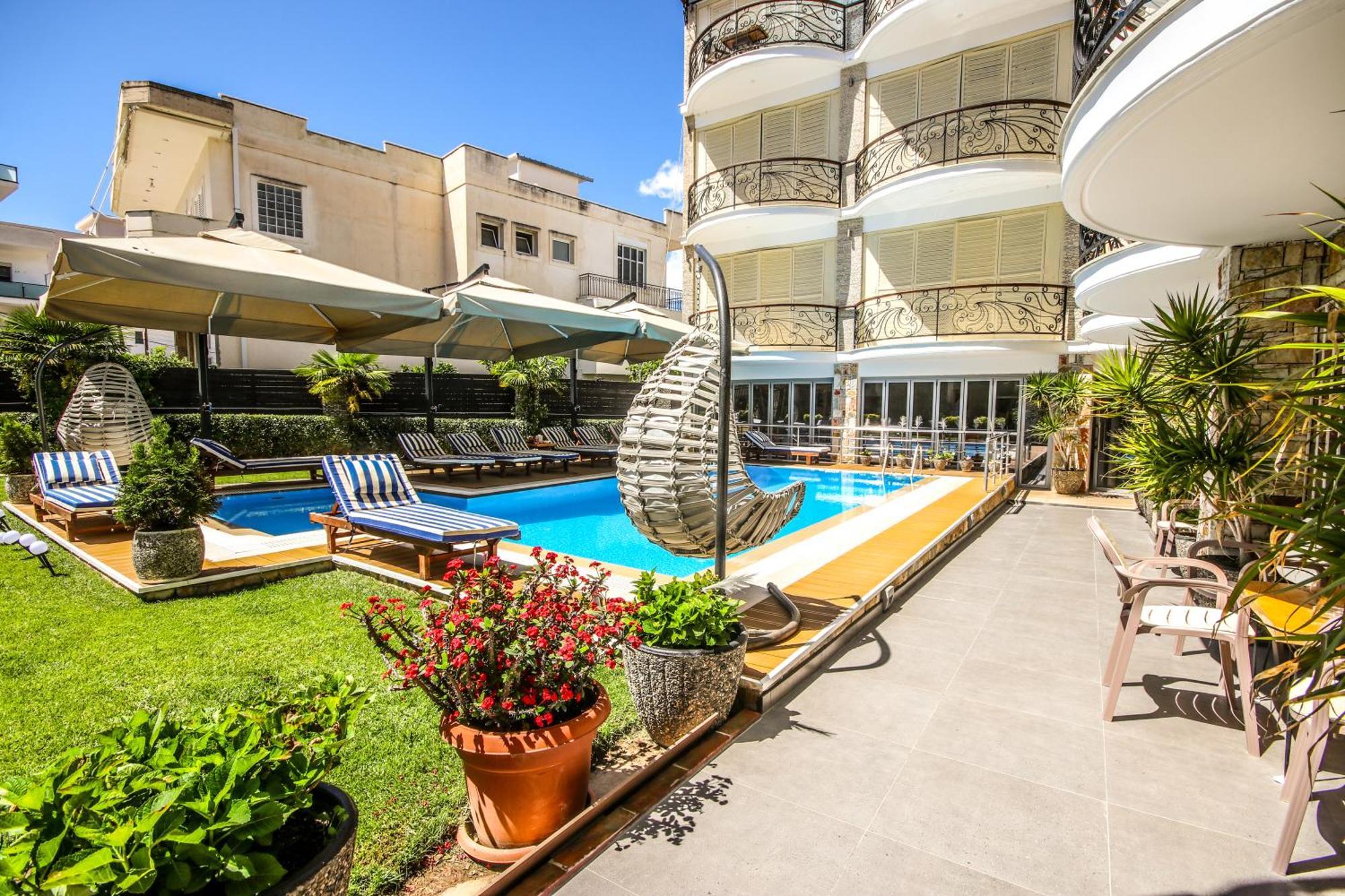 Vila Mateus Himarë Exterior foto