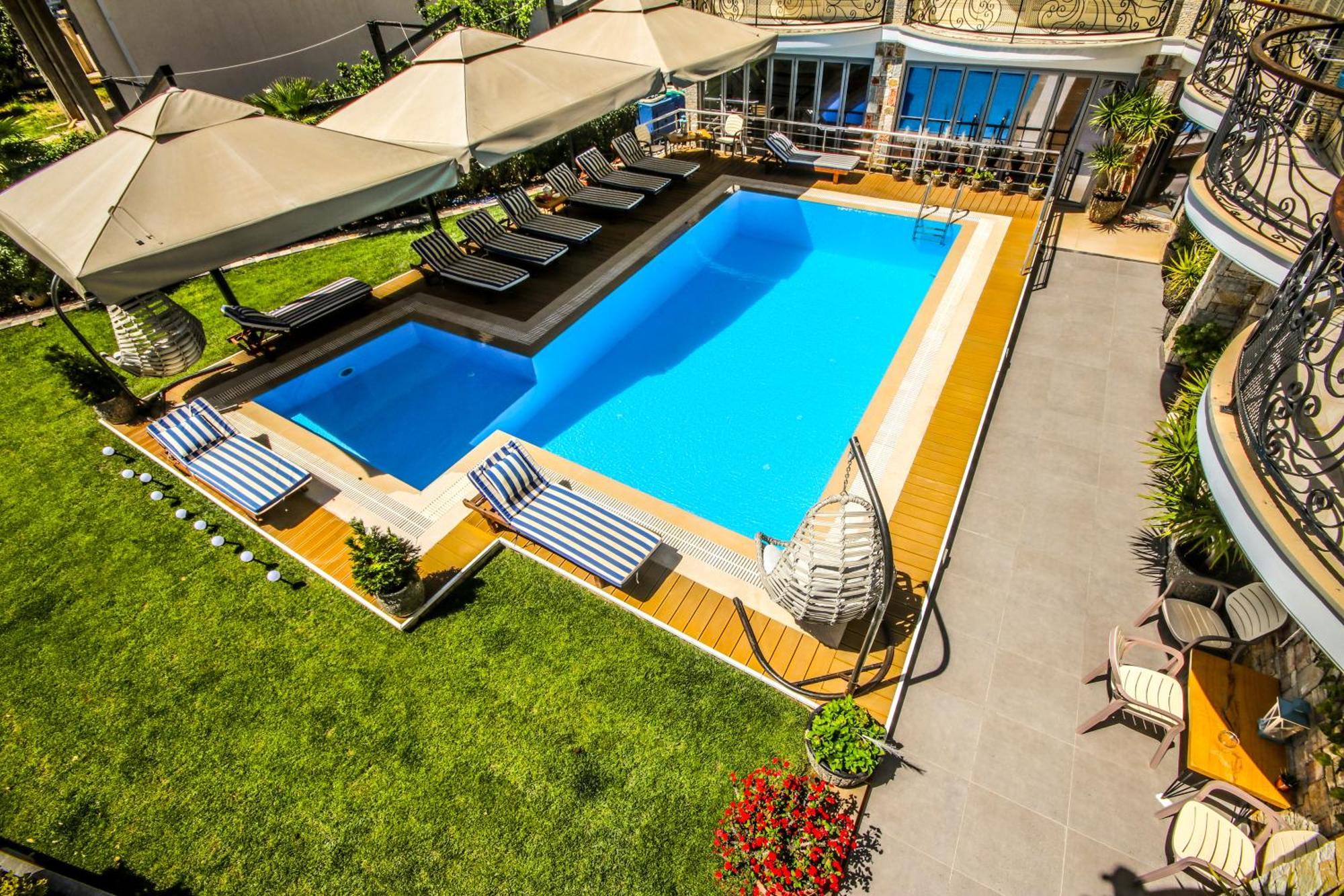 Vila Mateus Himarë Exterior foto